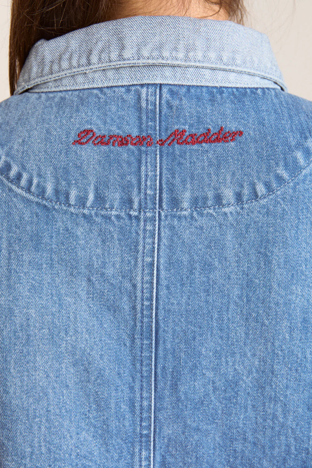 Damson Madder - Scarlett Rugby Shirt, Bayou Wash