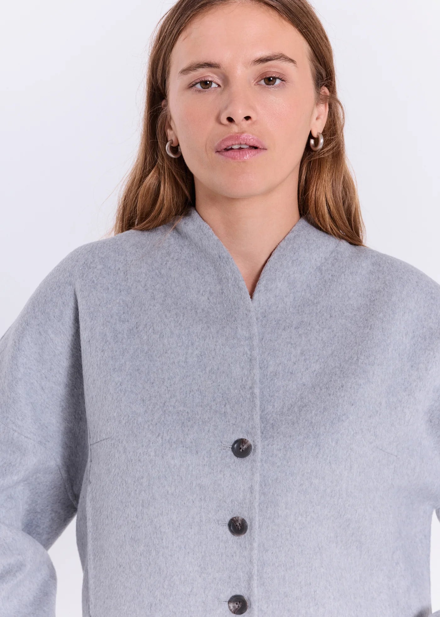 NORR - Evira Light Jacket, Grey Melange
