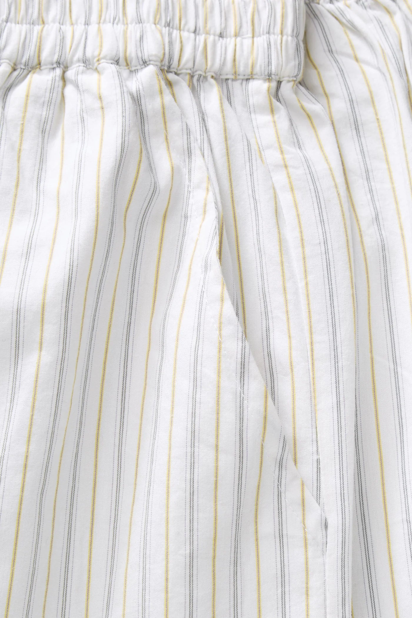 Skall Studio - Edgar Shorts, Yellow/Blue Stripe