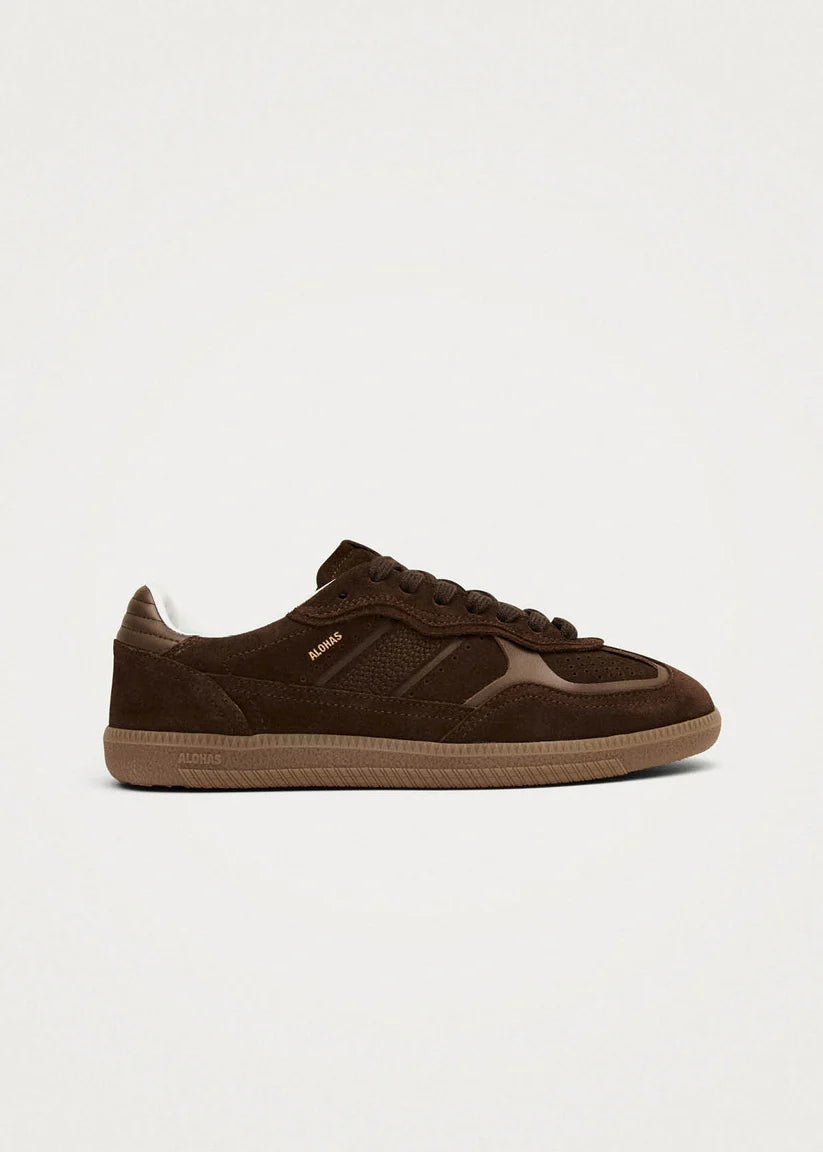 Alohas - Tb.490 Rife Chocolate Brown Leather Sneakers
