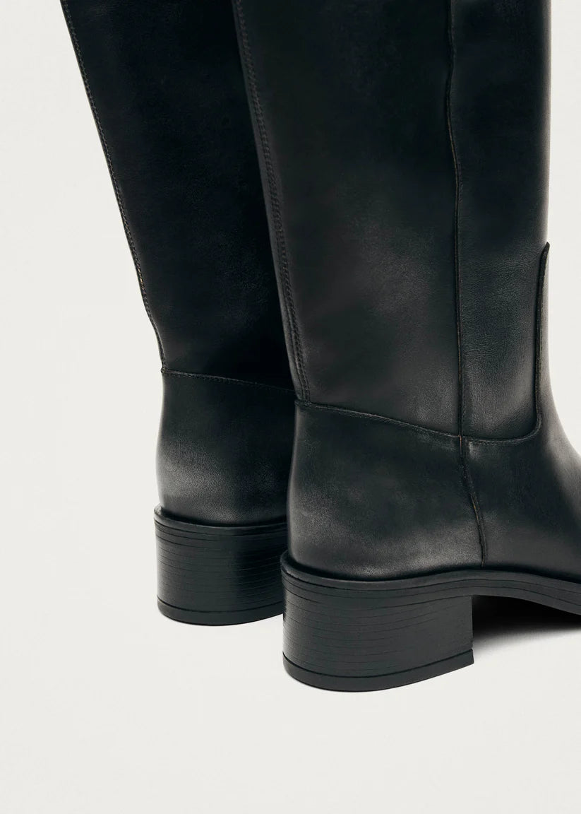Alohas - Sajan Boots, Black Leather