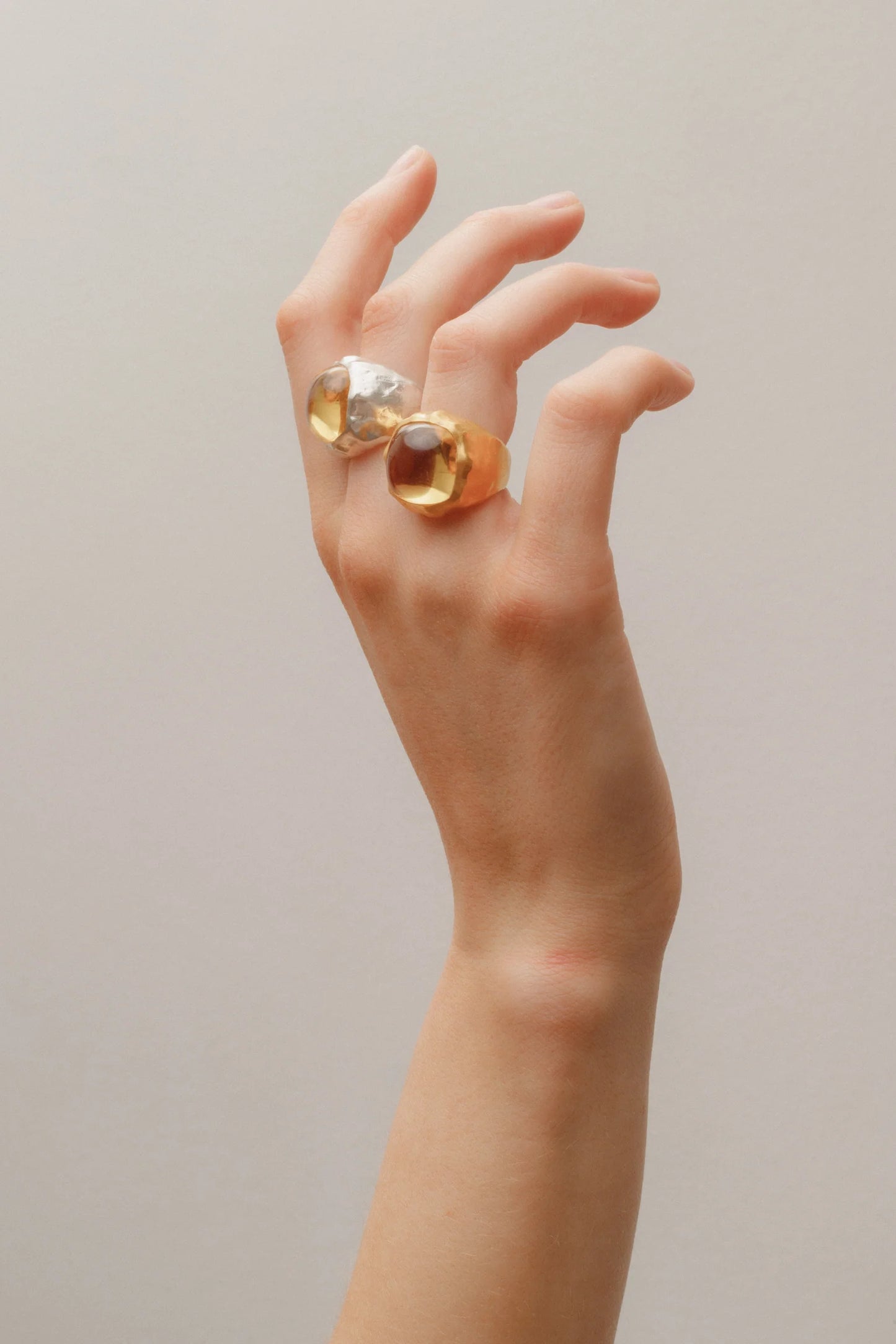 Tyger by the Tail - Petra Ring, Gold