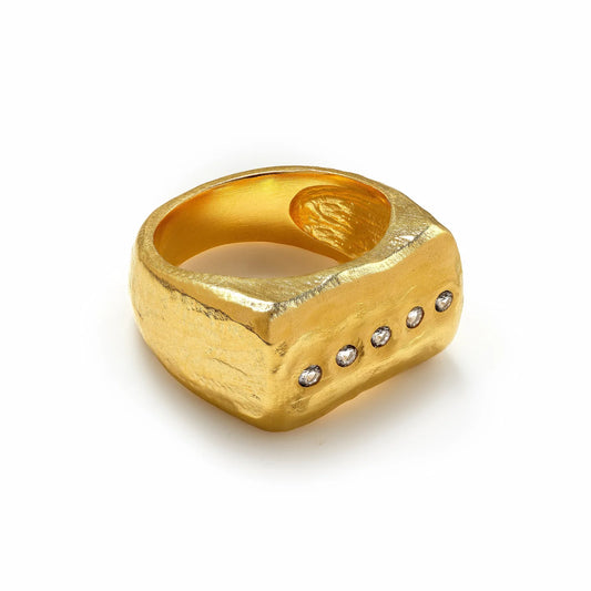 Tyger by the Tail - Ella Ring, Gold