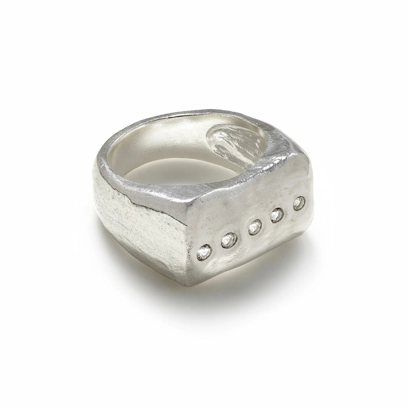 Tyger by the Tail - Ella Ring, Silver