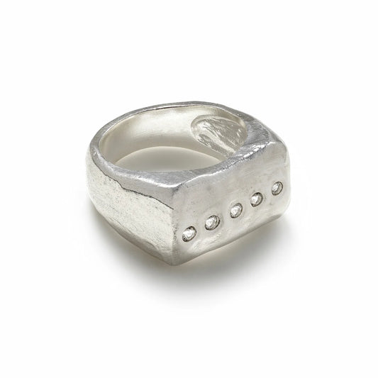 Tyger by the Tail - Ella Ring, Silver