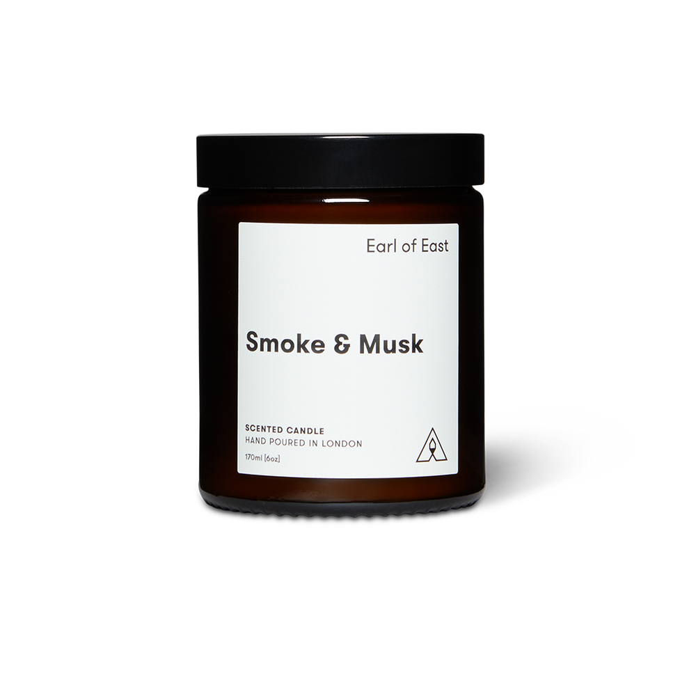 Earl Of East Soy Wax Candle - Smoke & Musk