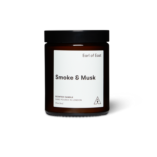 Earl Of East Soy Wax Candle - Smoke & Musk