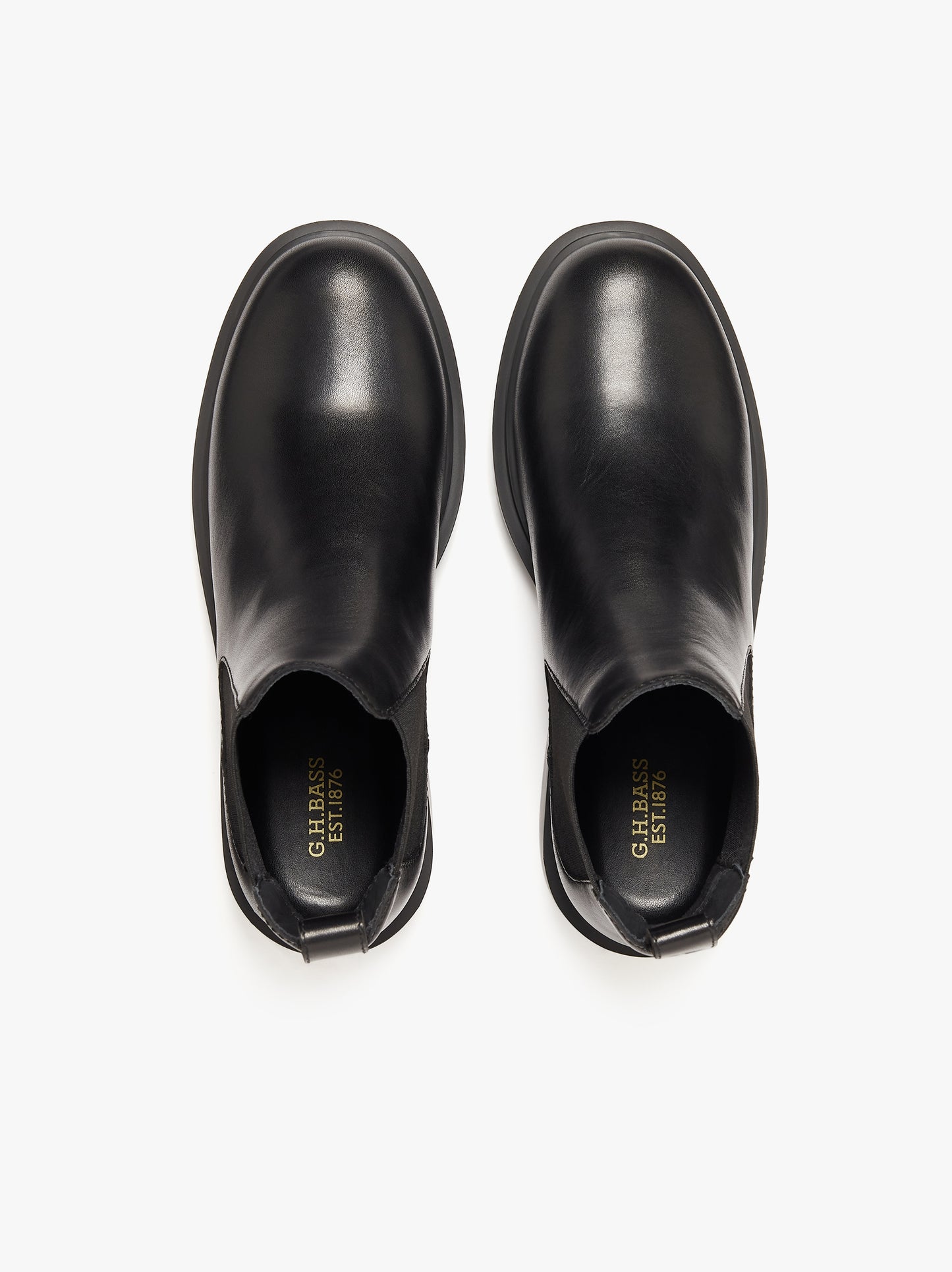 G.H. Bass - Albany II Boot, Black Leather