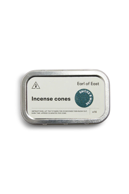 Earl of East Incense Cones - Smoke & Musk