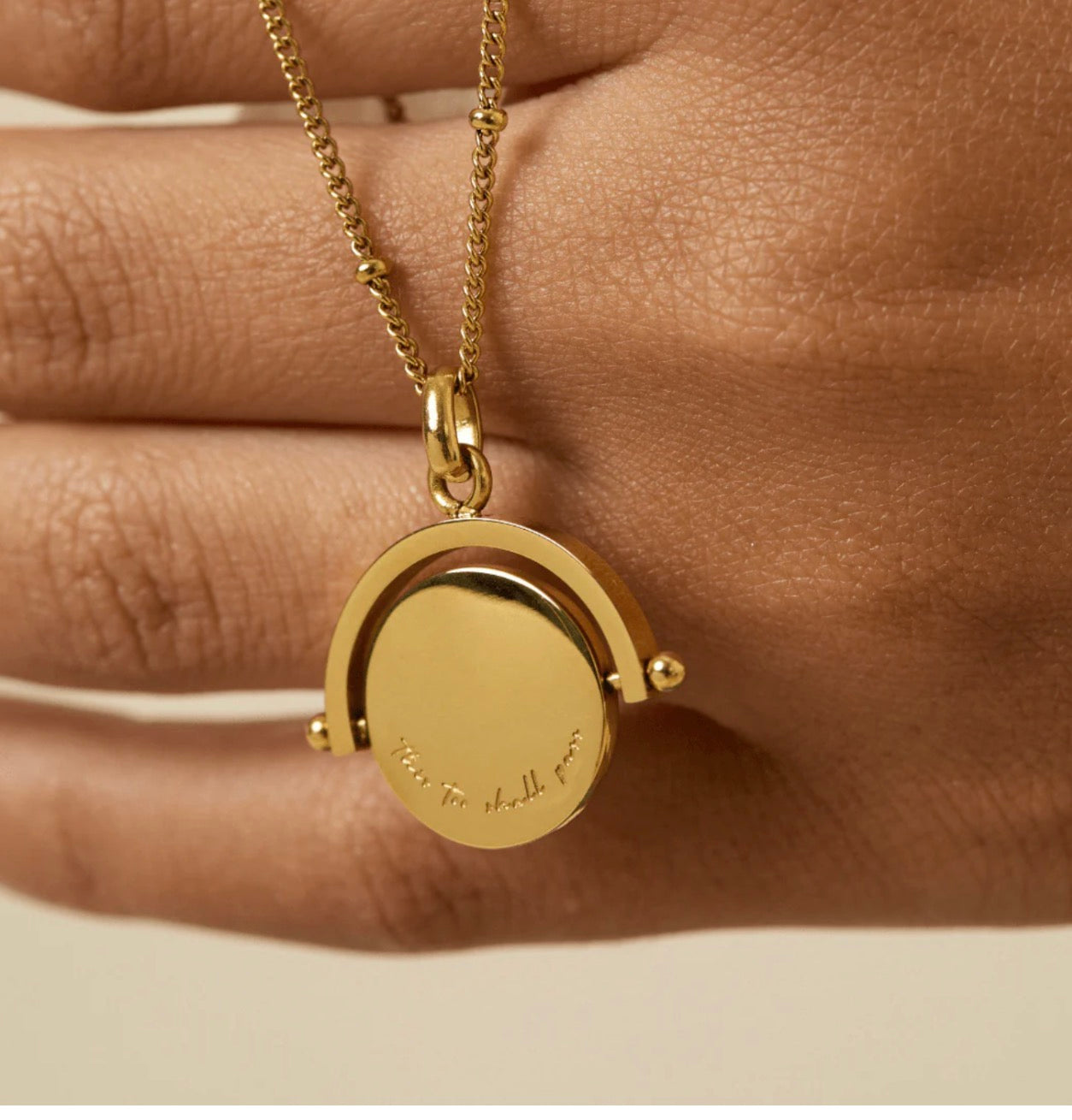 By Rae - The Hope Necklace, Gold