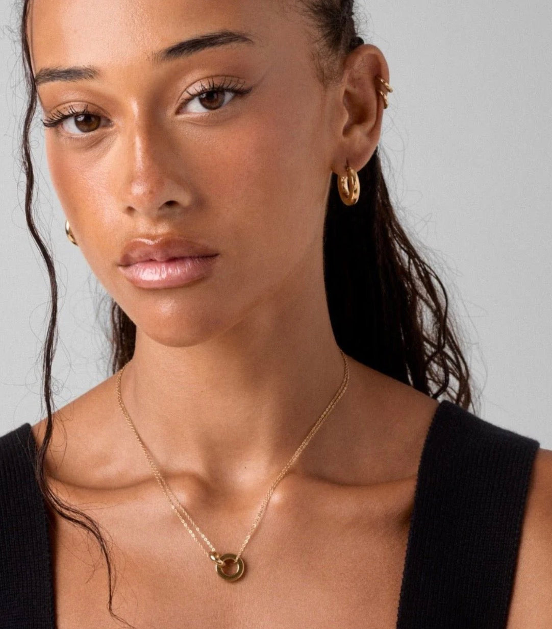 By Rae - The Chubby Essential Hoop, Gold