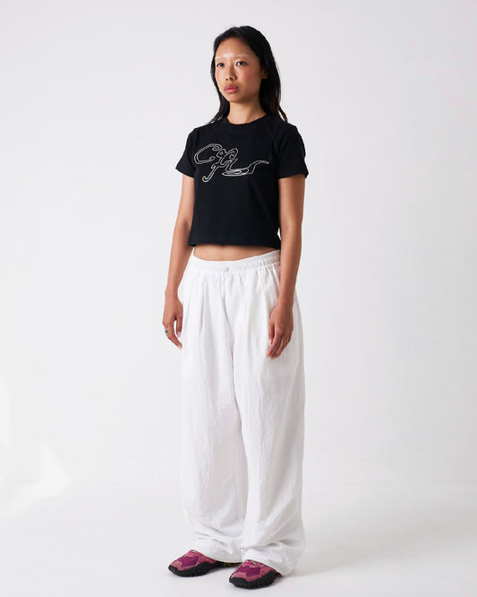 CANDICE - Air Nylon Pant, Bone