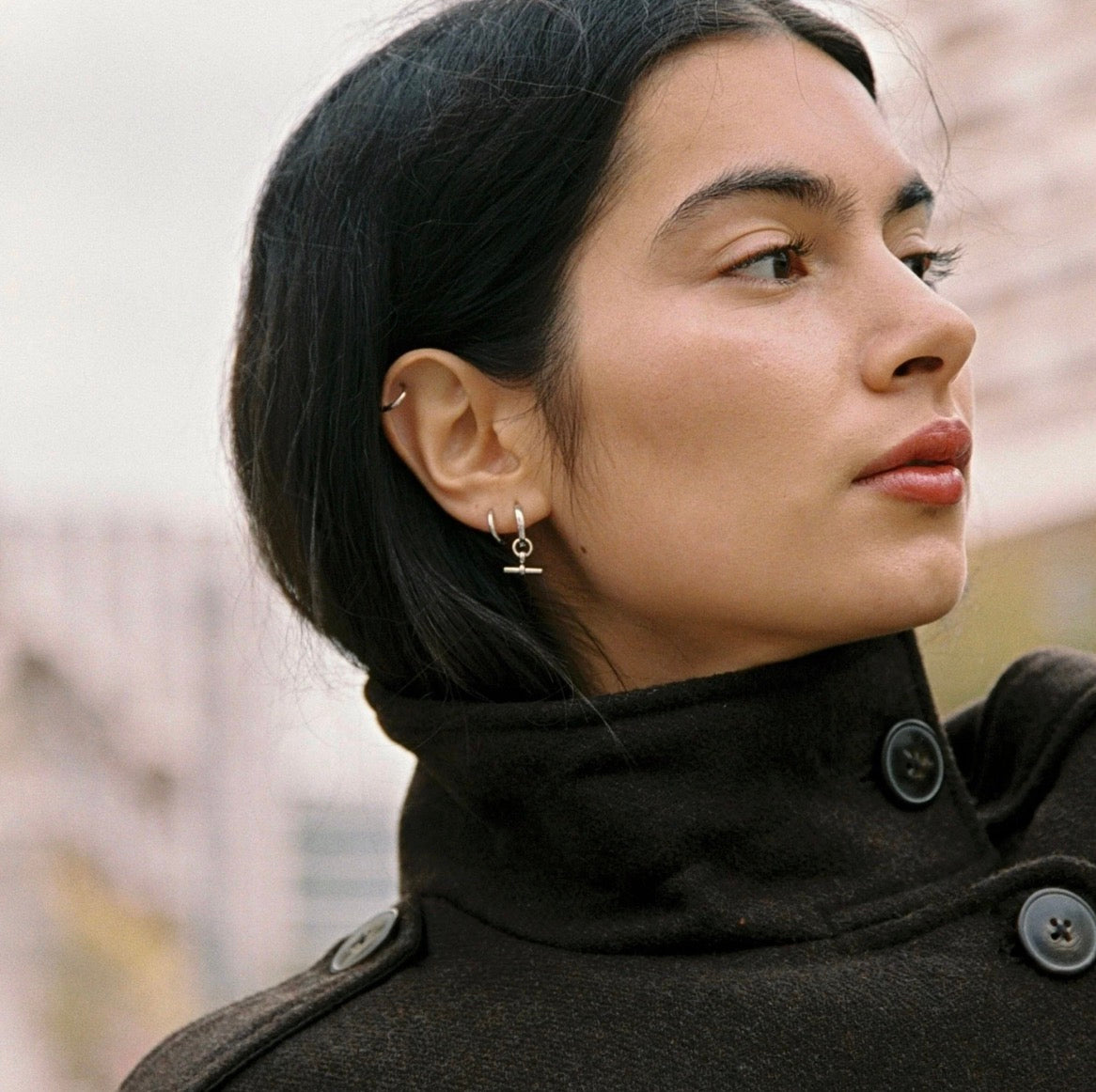 By Rae - The Piha T-Bar Huggies, Silver