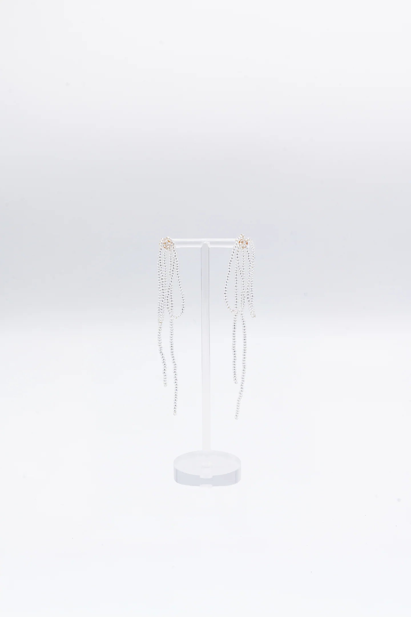 Labro - Bow Grande Earring, Silver