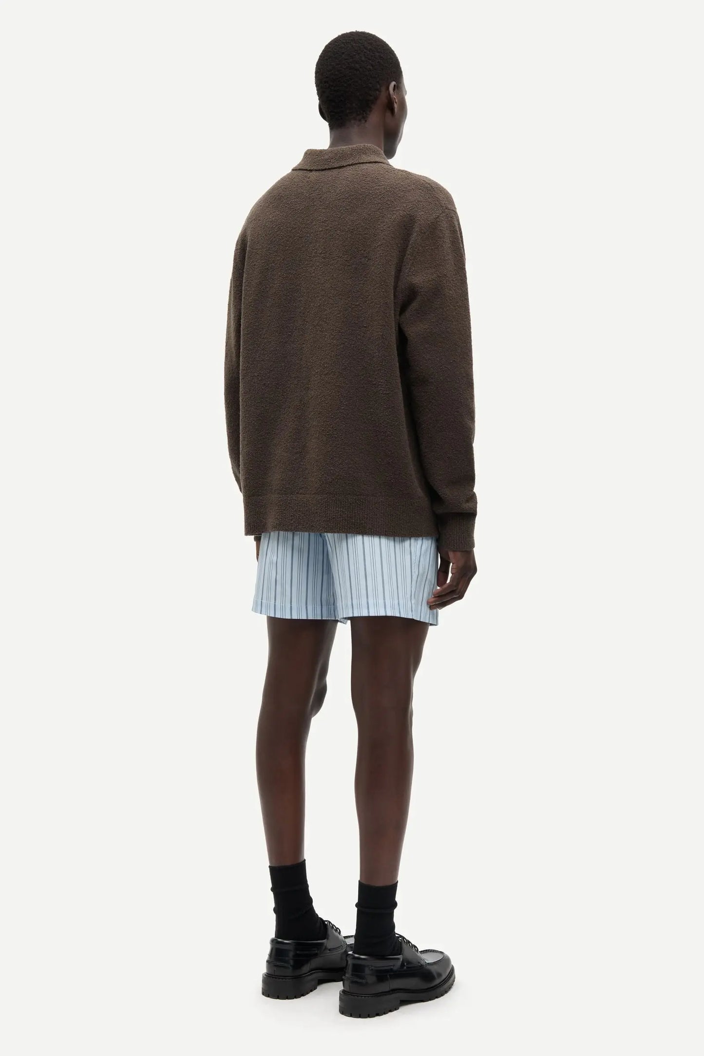 Samsøe Samsøe - Moses Swim Shorts, Skywriting Stripe