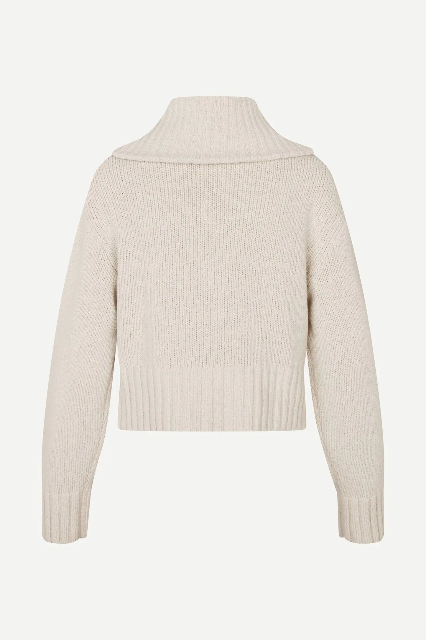 Samsøe Samsøe - Sajasmin Zip, Bone White