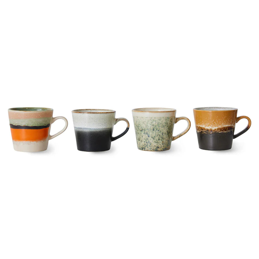 HKLIVING - 70s Ceramics: Cappuccino Mug, Verve
