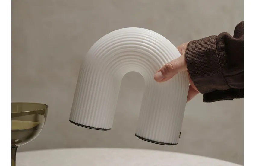 Ferm Living - Vuelta Portable Lamp, White