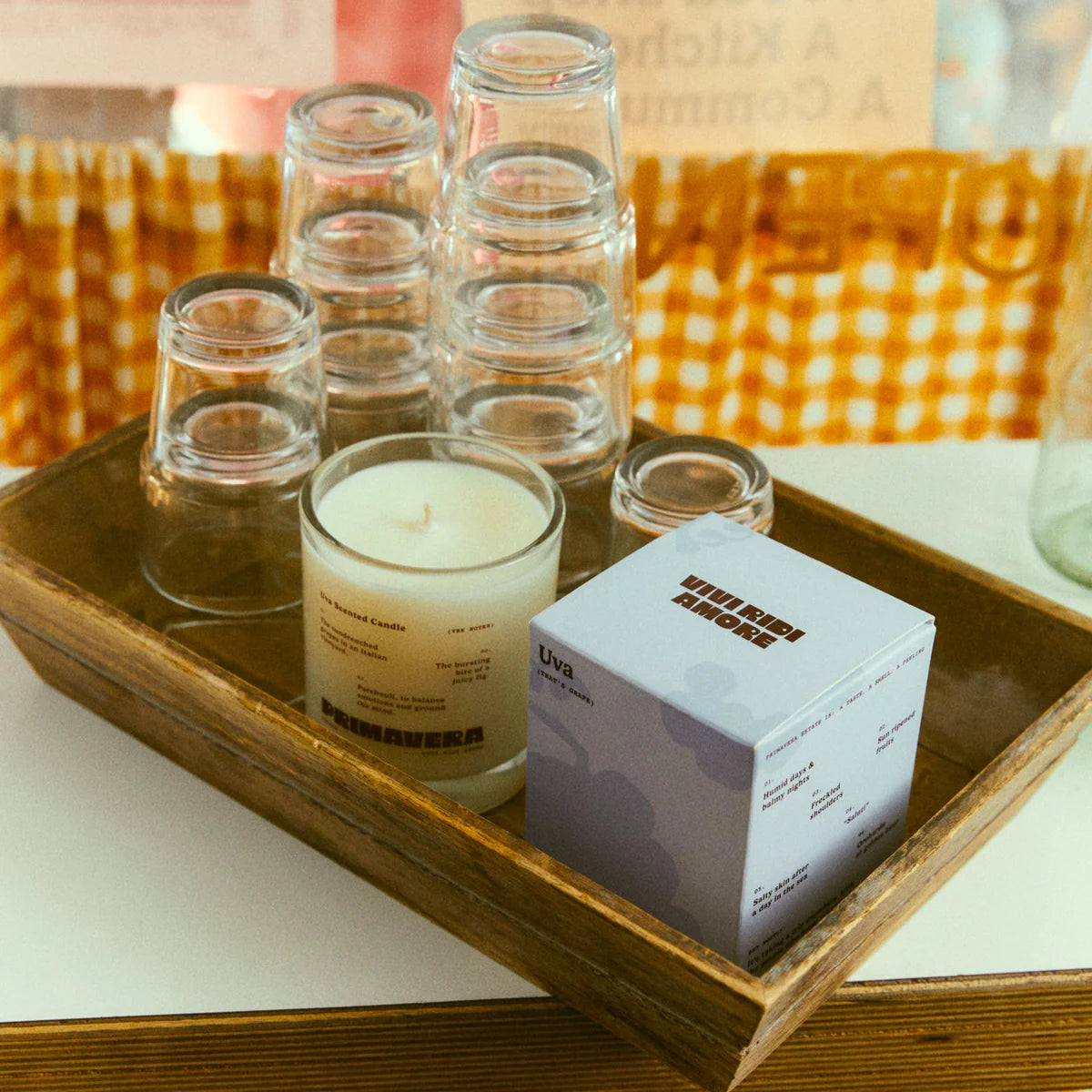 Earl of East - Primavera Estate Soy Wax Candle, Uva