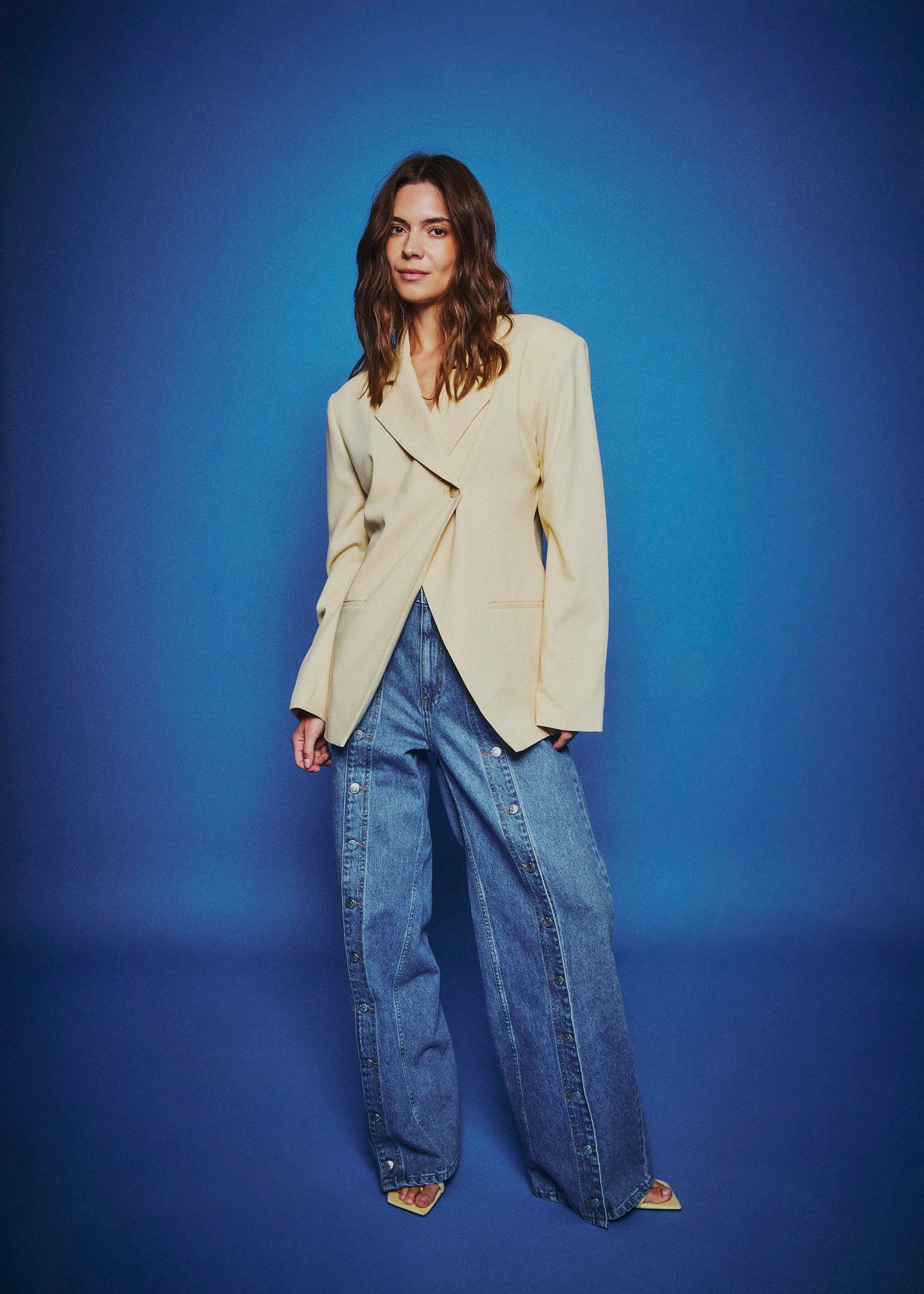 NORR - Alli Blazer, Dusty Yellow