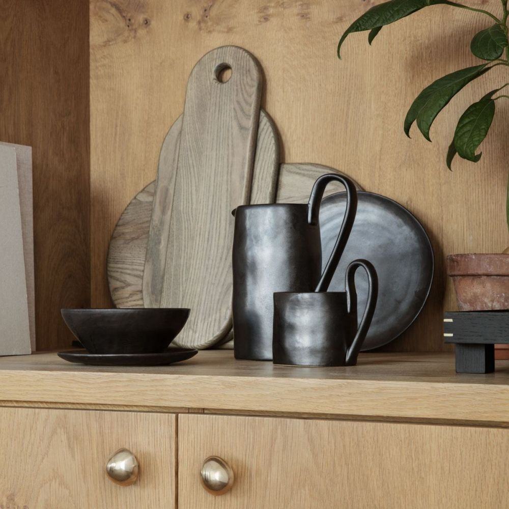 Ferm Living - Mushroom Hook, Brushed Stainless Steel