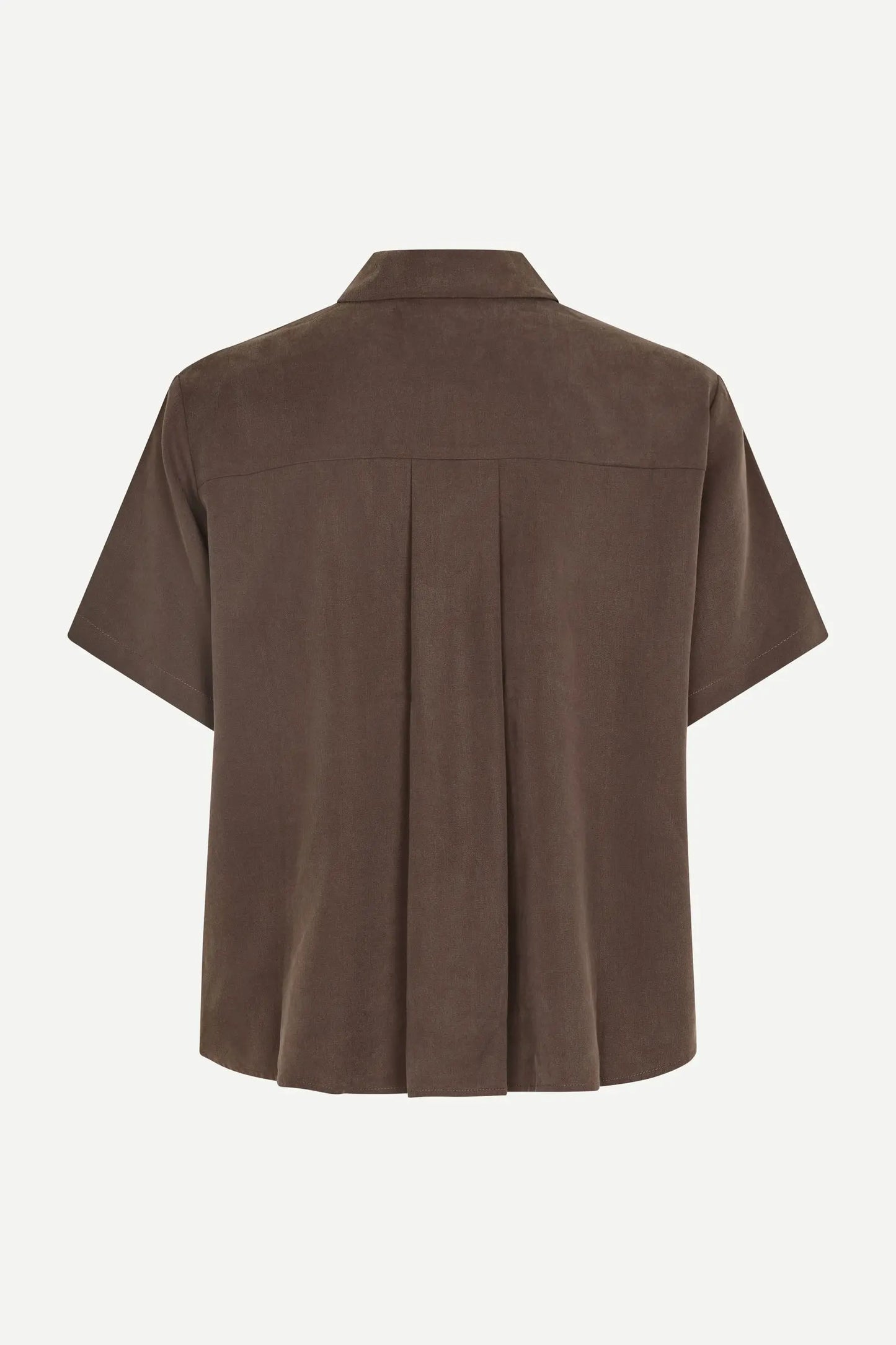 Samsøe Samsøe - Mina SS Shirt, Mulch