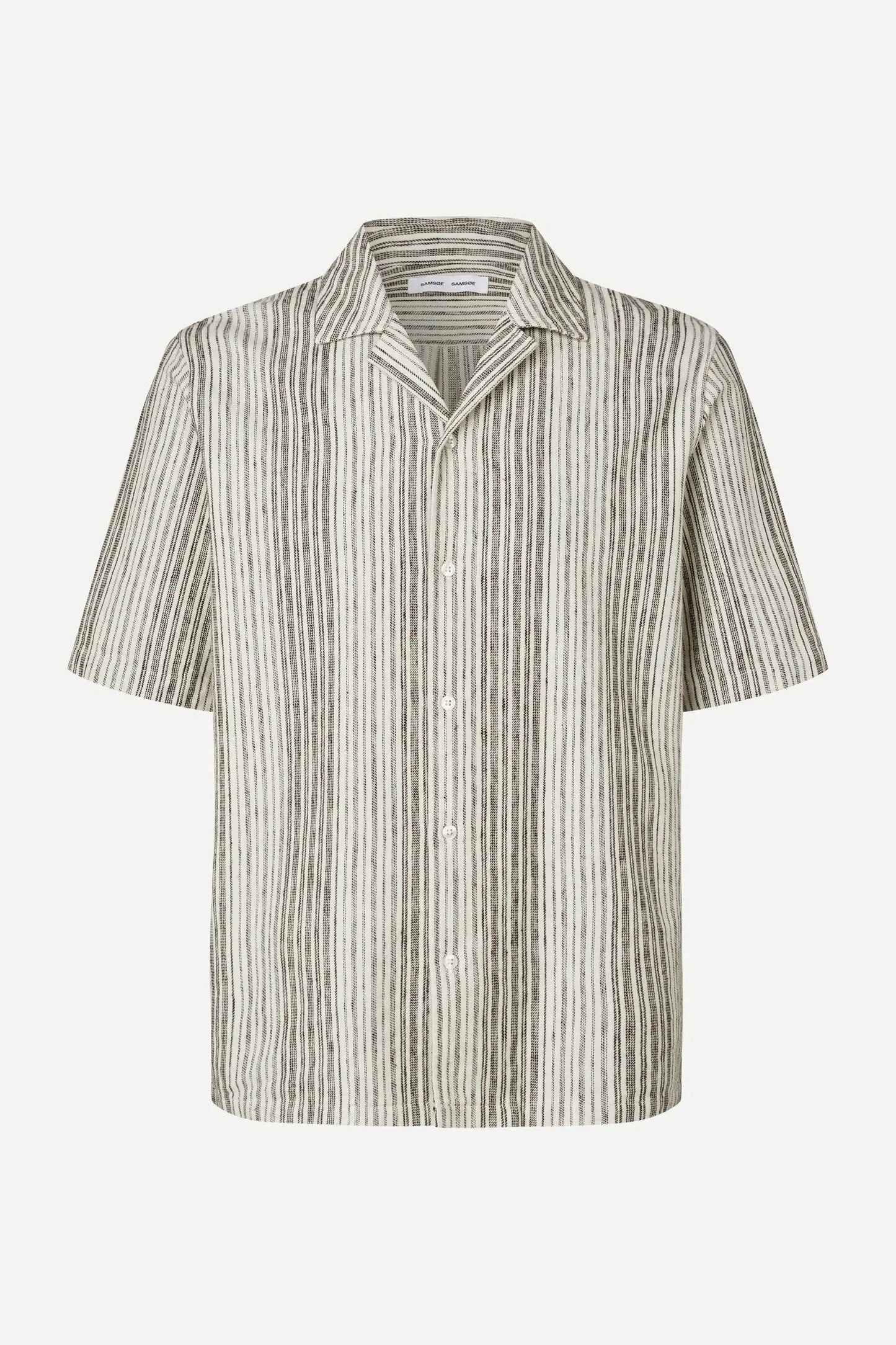 Samsøe Samsøe - Oscar AX Shirt, Brown Stripe