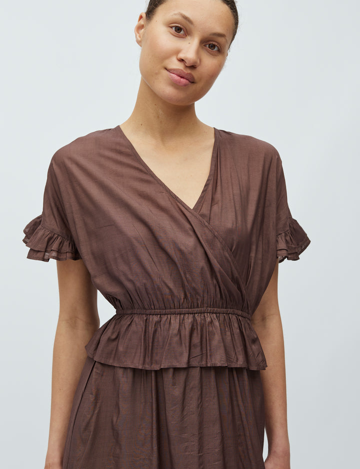 MbyM - Thaline Dress, Chocolate Brown