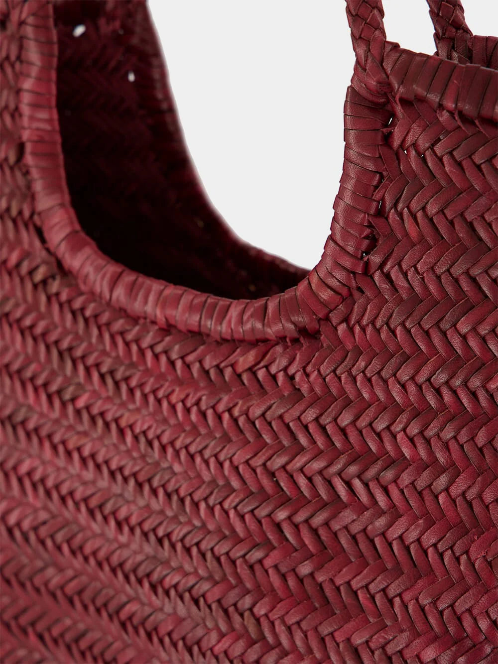 Dragon Diffusion - NS Diagonal Tote, Bordo