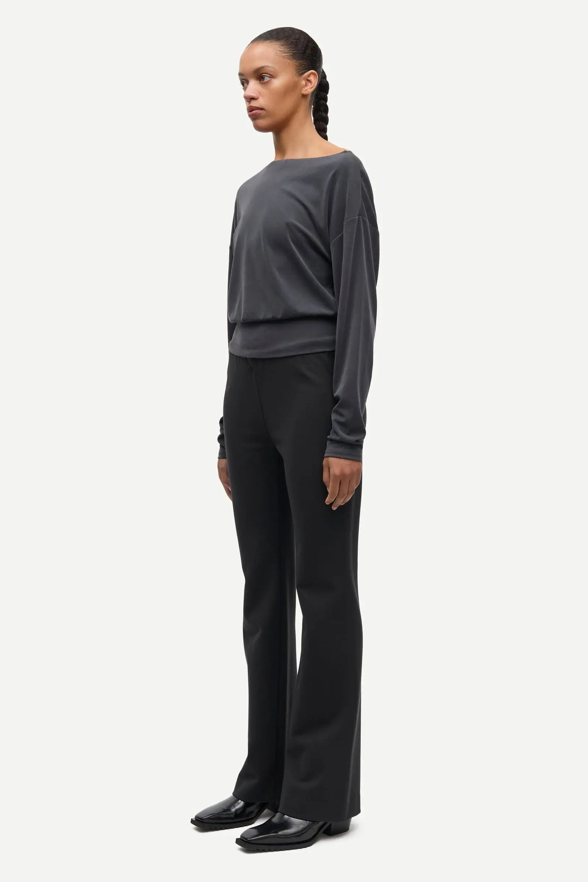 Samsøe Samsøe - Sasusu Long Sleeve Top, Black