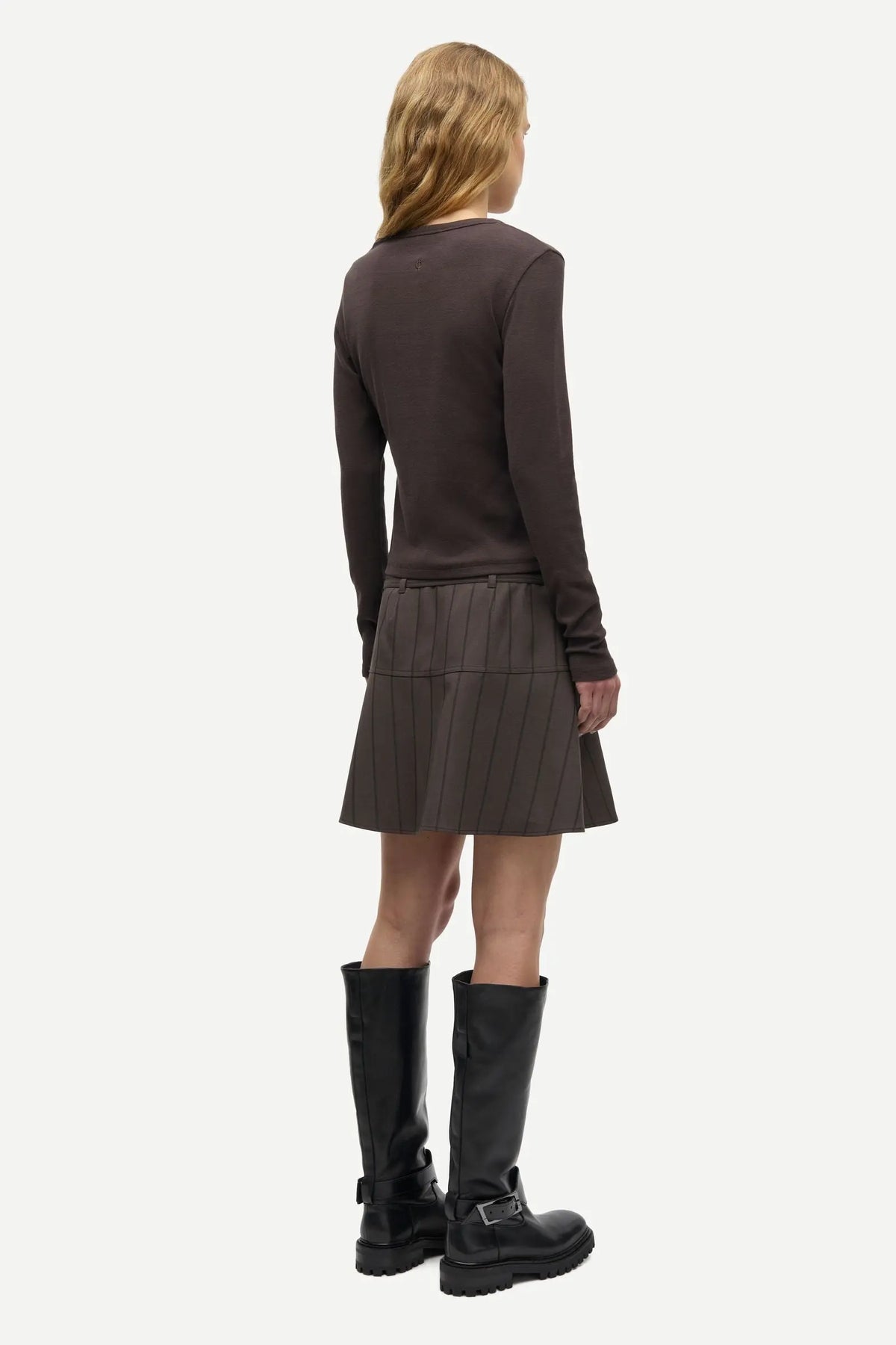 Samsøe Samsøe - Saalexo Long Sleeve Cardigan, Mulch