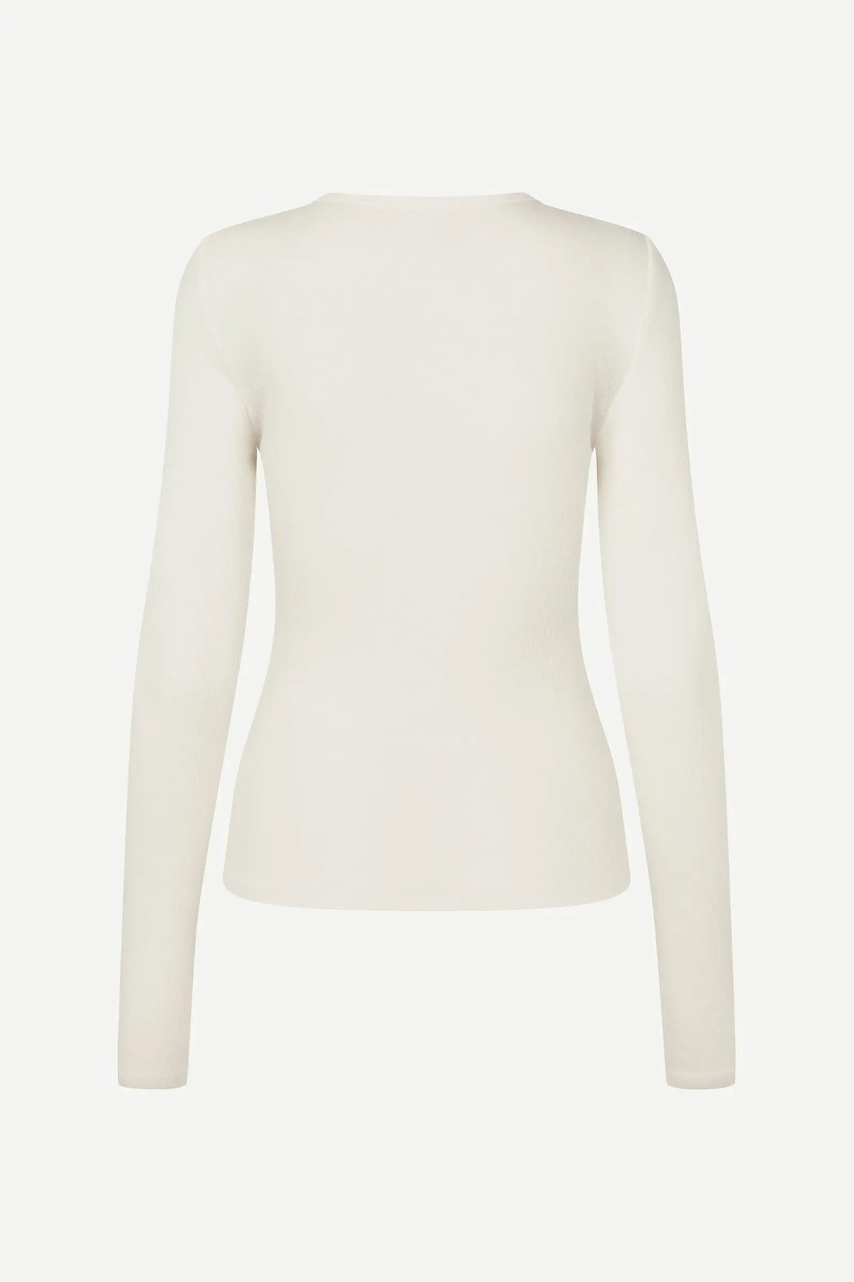 Samsøe Samsøe - Sadodo Long Sleeve Top, Egret