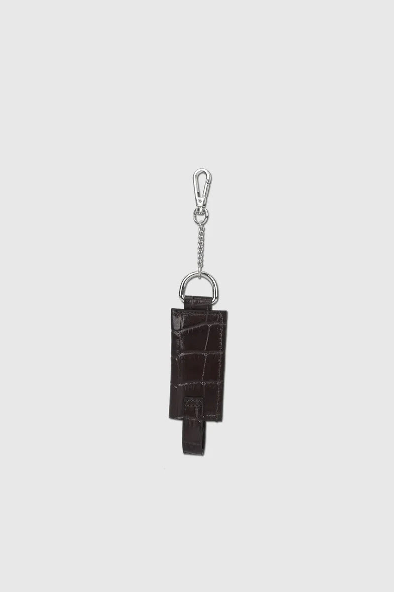 Silfen - Lighter Keychain, Brown Croc