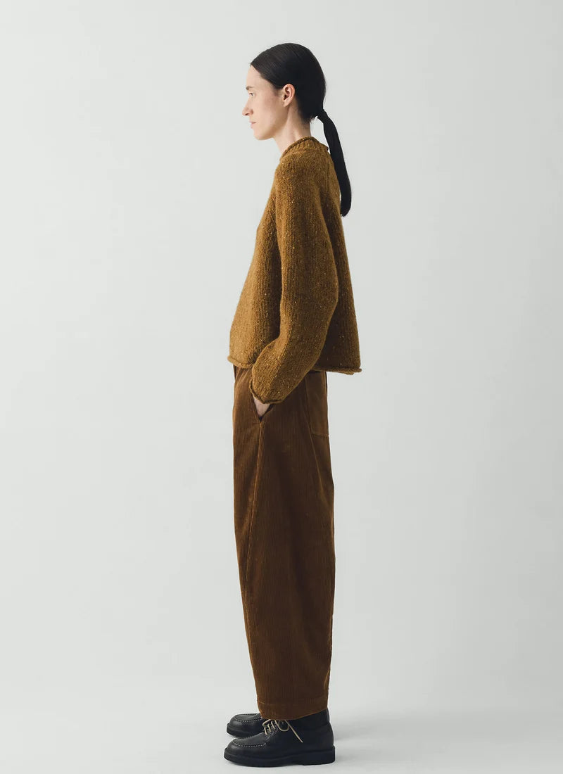 TOAST - Orla Donegal Wool Sweater, Straw