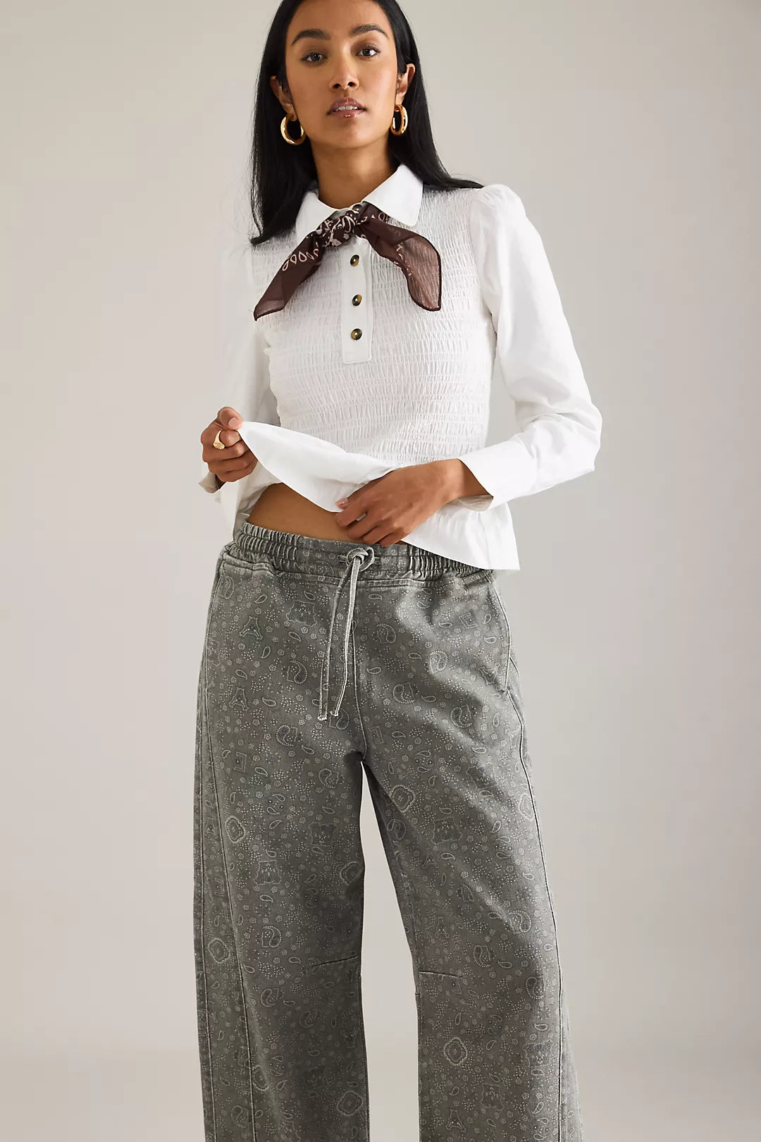 Damson Madder - Felix Jeans, Paisley Overdye