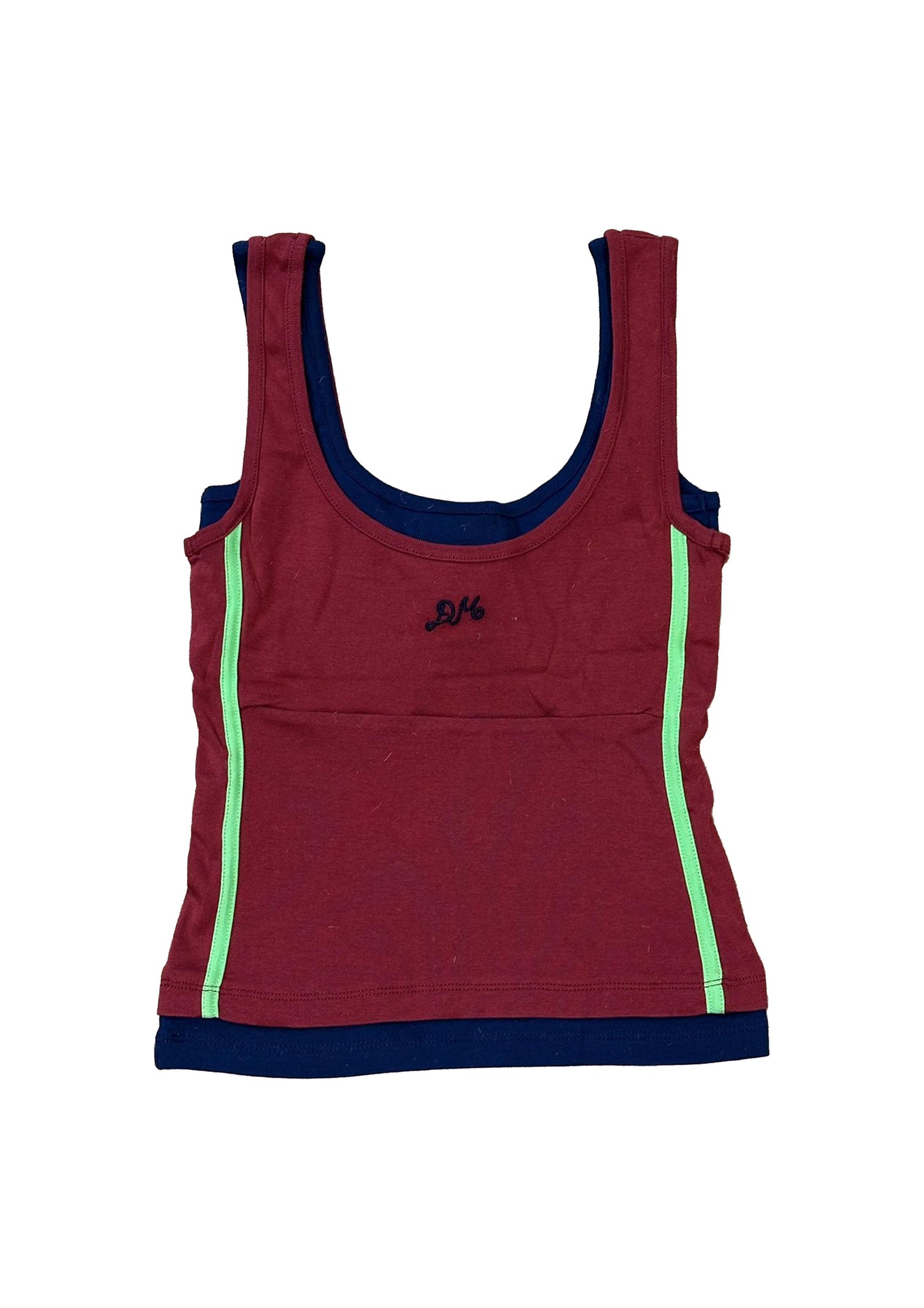 Damson Madder - Tommie Double Layered Tank, Multi