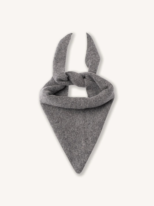 Kestin - Alva Bandana, Charcoal Lambswool
