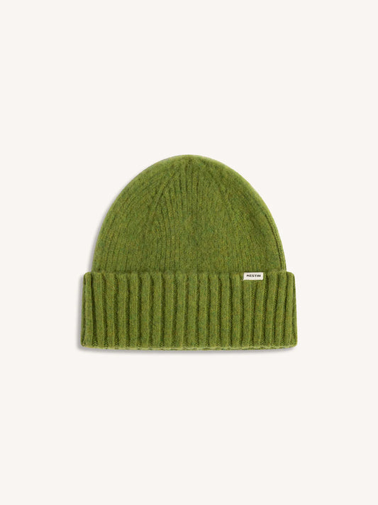 Kestin - Balloch Brushed Beanie, Apple Lambswool