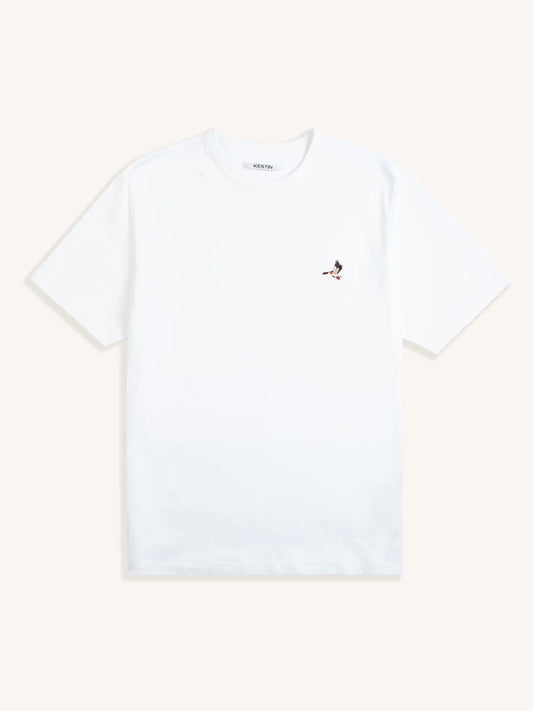 Kestin - Cargill Tee, White Cotton