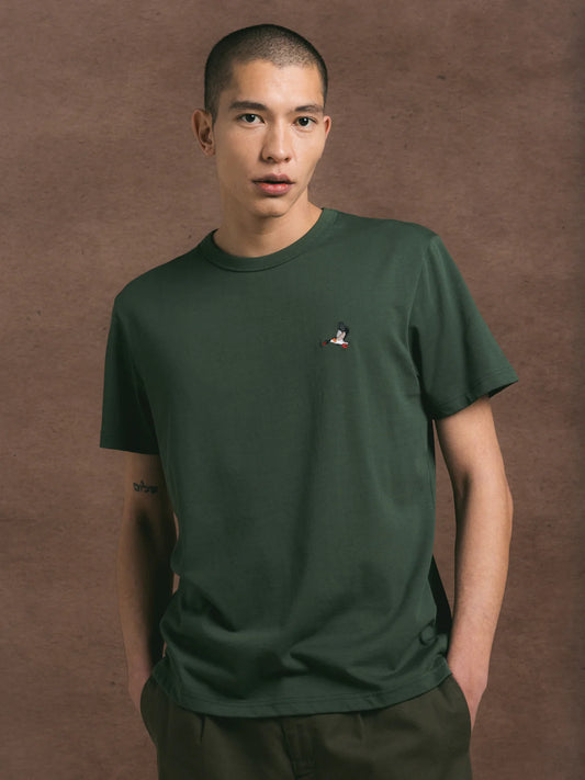 Kestin - Cargill Tee, Forest Cotton Jersey
