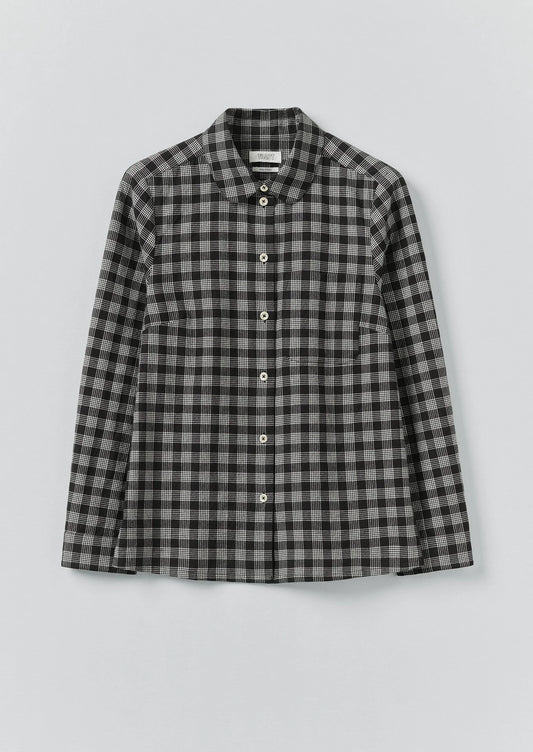 TOAST - Ollie Binding Check Cotton Wool Shirt
