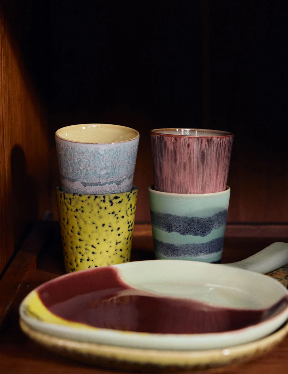 HKLIVING - 70s ceramics: Coffee Mugs, River