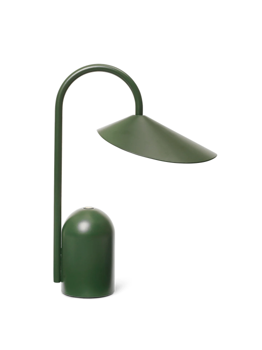 Ferm Living Arum Portable Lamp - Grass Green