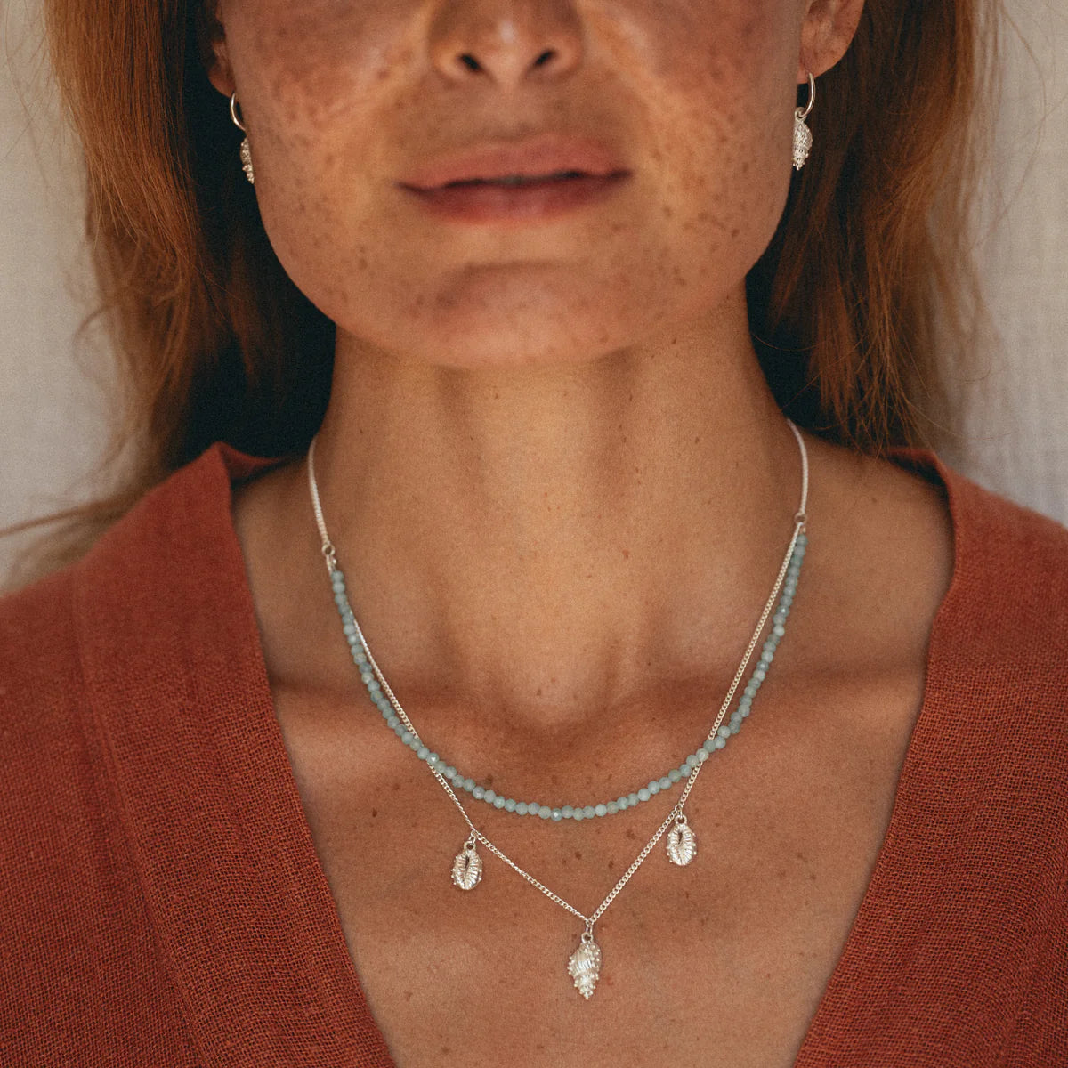 Rachel Entwistle - Thalassa Mini Hoops, Silver