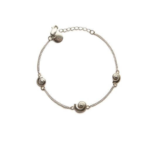 Rachel Entwistle - Inanna Spiral Fine Bracelet, Silver