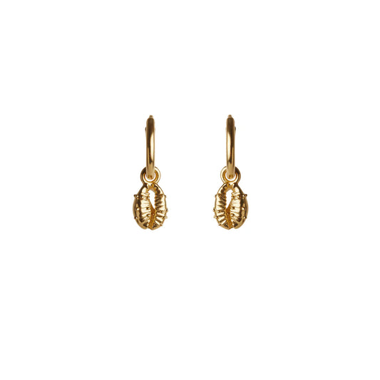 Rachel Entwistle - Aphrodite Mini Hoop Earrings, Gold