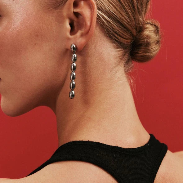 Heaven Mayhem - Edith Earrings, Silver
