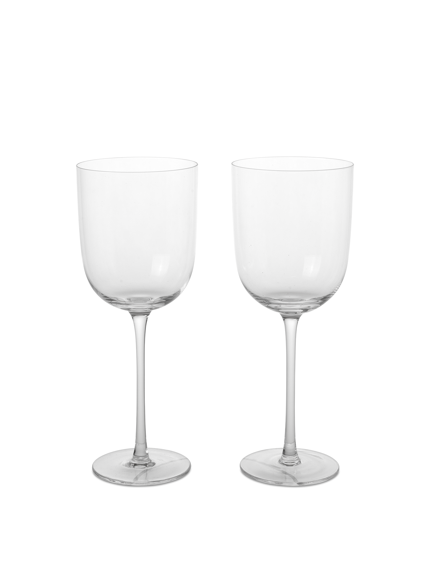 Ferm Living Host Red Wine Glasses Clear - Set of 2
