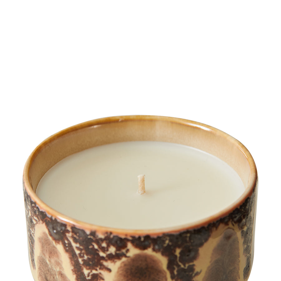HKLIVING - 70s Ceramics: Small Scented Candle, Kyoto