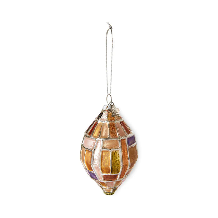 HKliving - Christmas Ornaments - Brutalist Oval